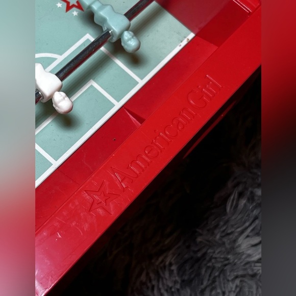 American Girl Doll 3-in-1 Game Night Table Foosball Ping Pong Air Hockey - Picture 8 of 10